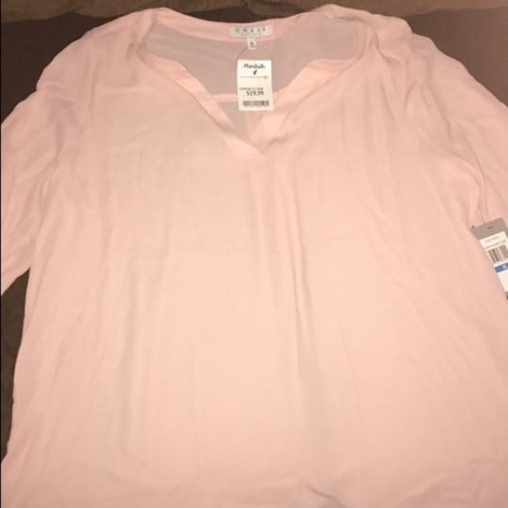 Women’s soft pink blouse